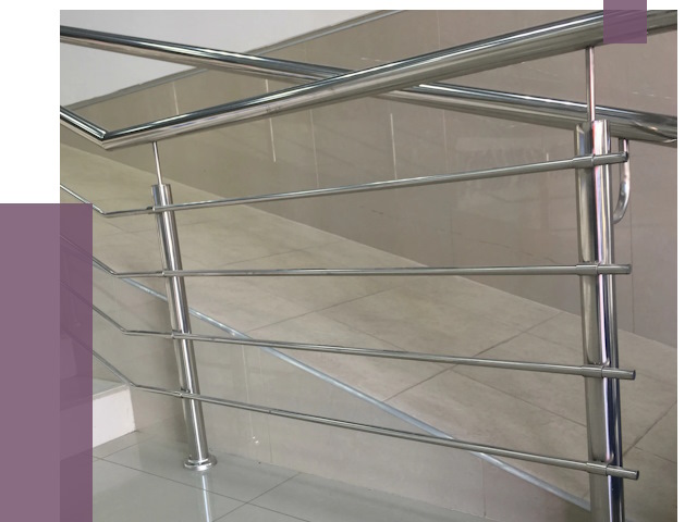 Изготовление поручней из нержавеющей стали в Пскове